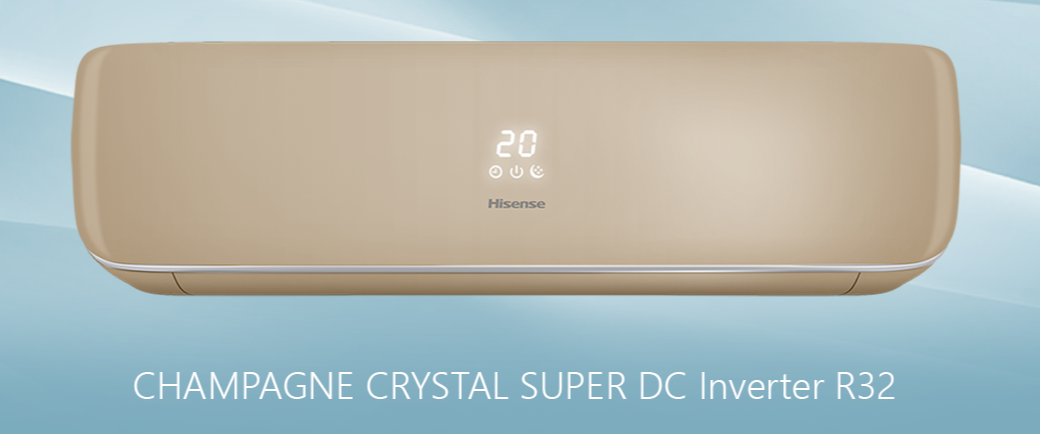 Кондиционеры Hisense серии CHAMPAGNE CRYSTAL SUPER DC Inverter