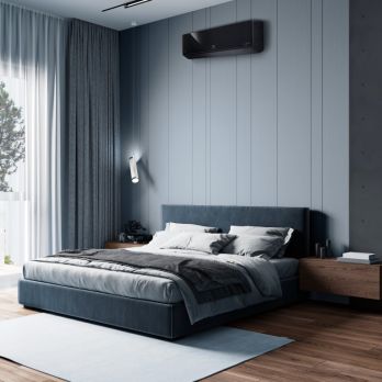 Electrolux EACS/I-24HIX-BLACK/N8 серии Onix Super DC - фото в интерьере
